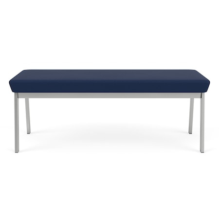 Lesro Newport 2 Seat Bench, 45 in W 21 in L 18.5 in H NP2001